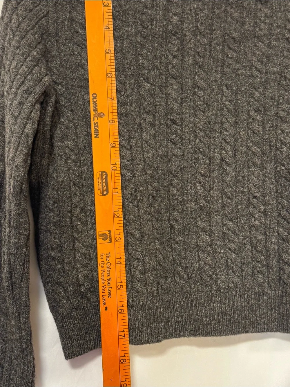 J. Crew Charcoal Cable-Knit Button Cardigan
